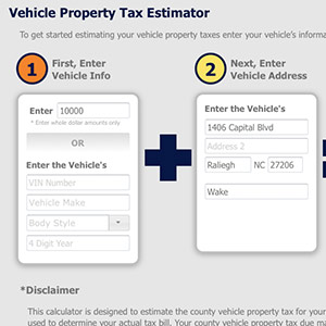 Vehicle Tax Estimator